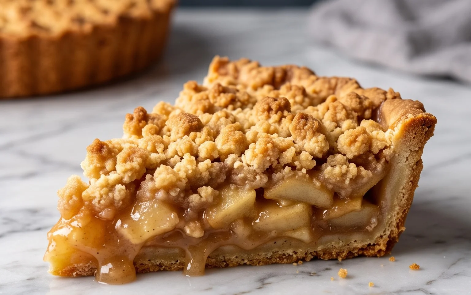 Omas Apfelkuchen mit Streusel (Apfelkrümel)