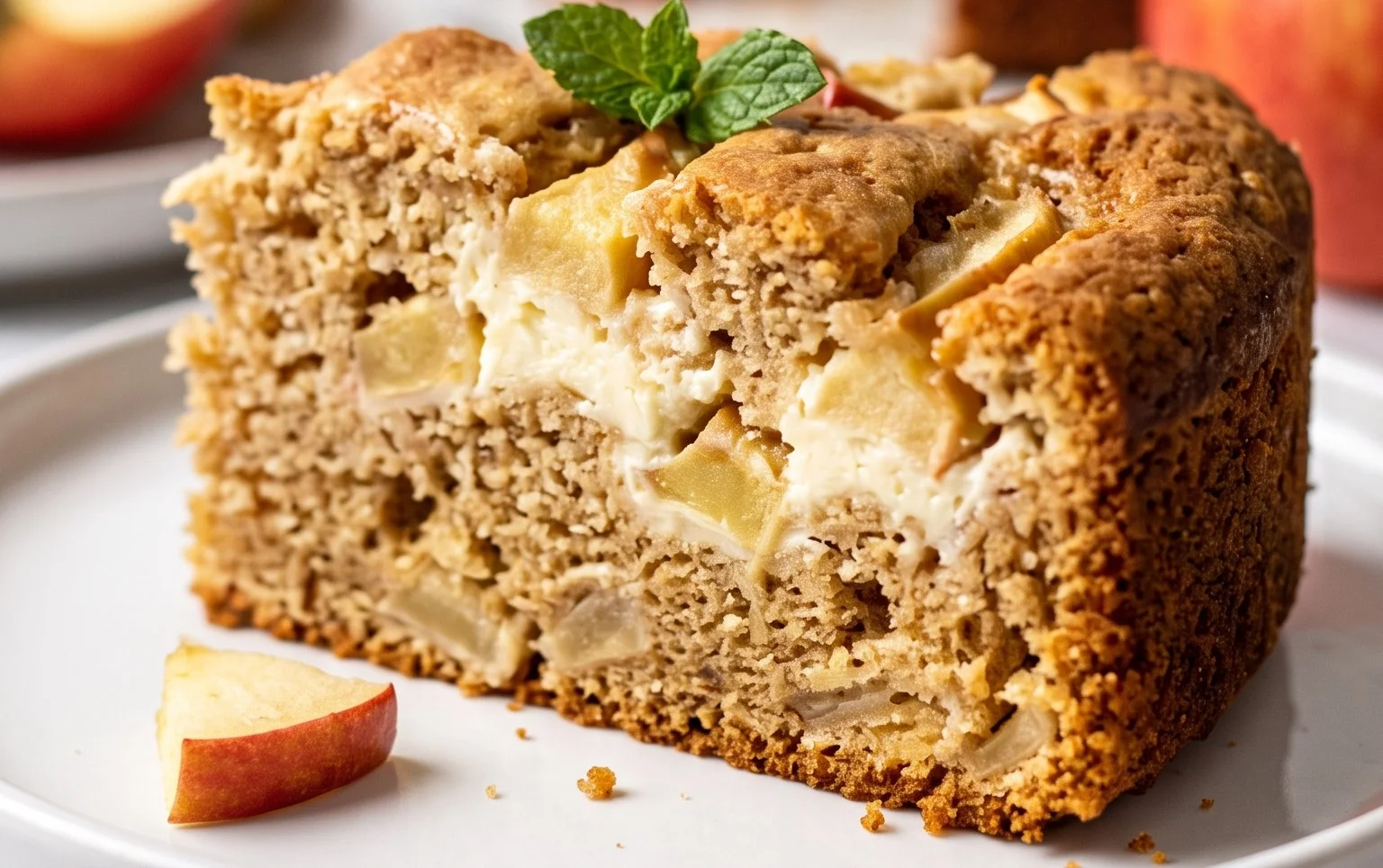 Cream Cheese Apple Coffee Cake